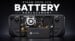 A replacement battery unit for the original LCD Steam Deck.