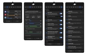 The Versant utility app interface showing modular tools for macOS.