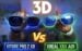Side by side comparison of Viture Pro 2 XR and XREAL XPX A01+ glasses