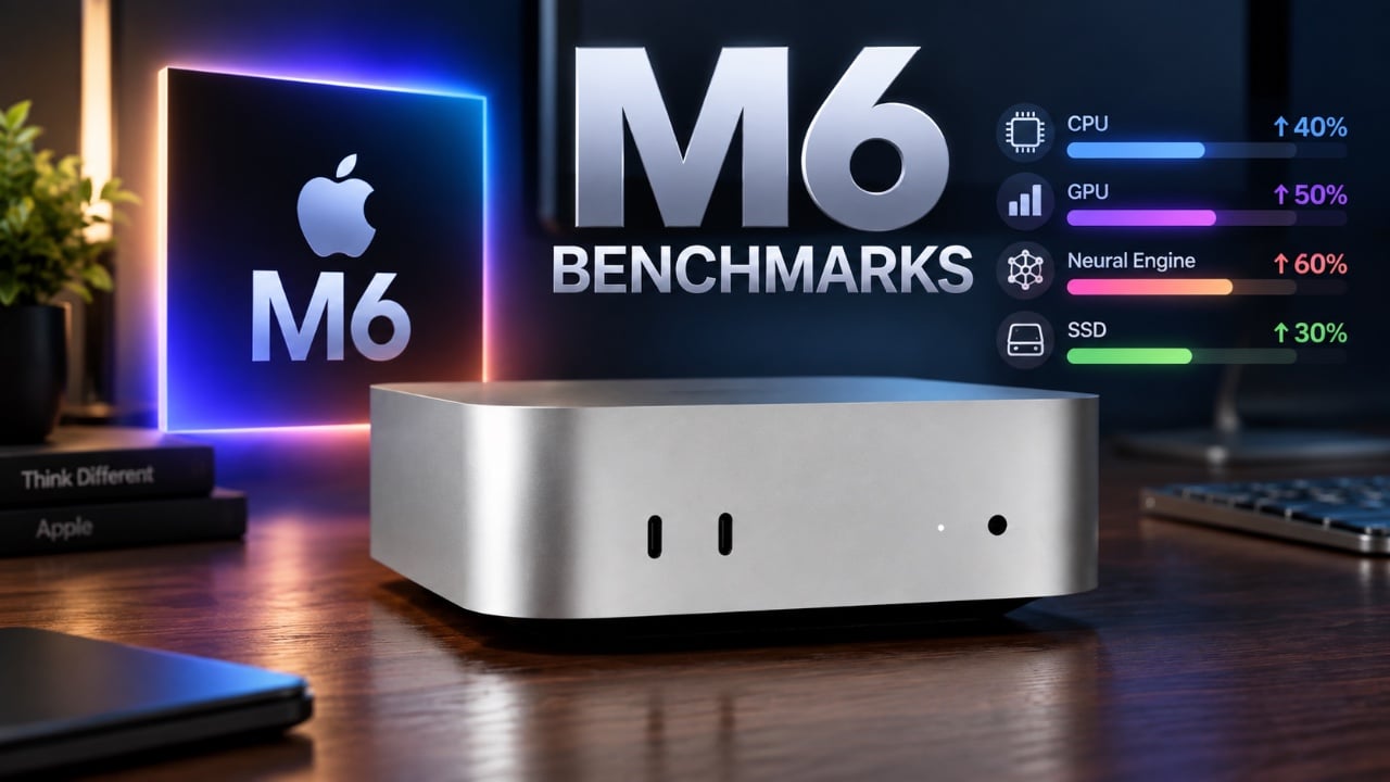 Утечка бенчмарков Apple M6: быстрее M1 Ultra