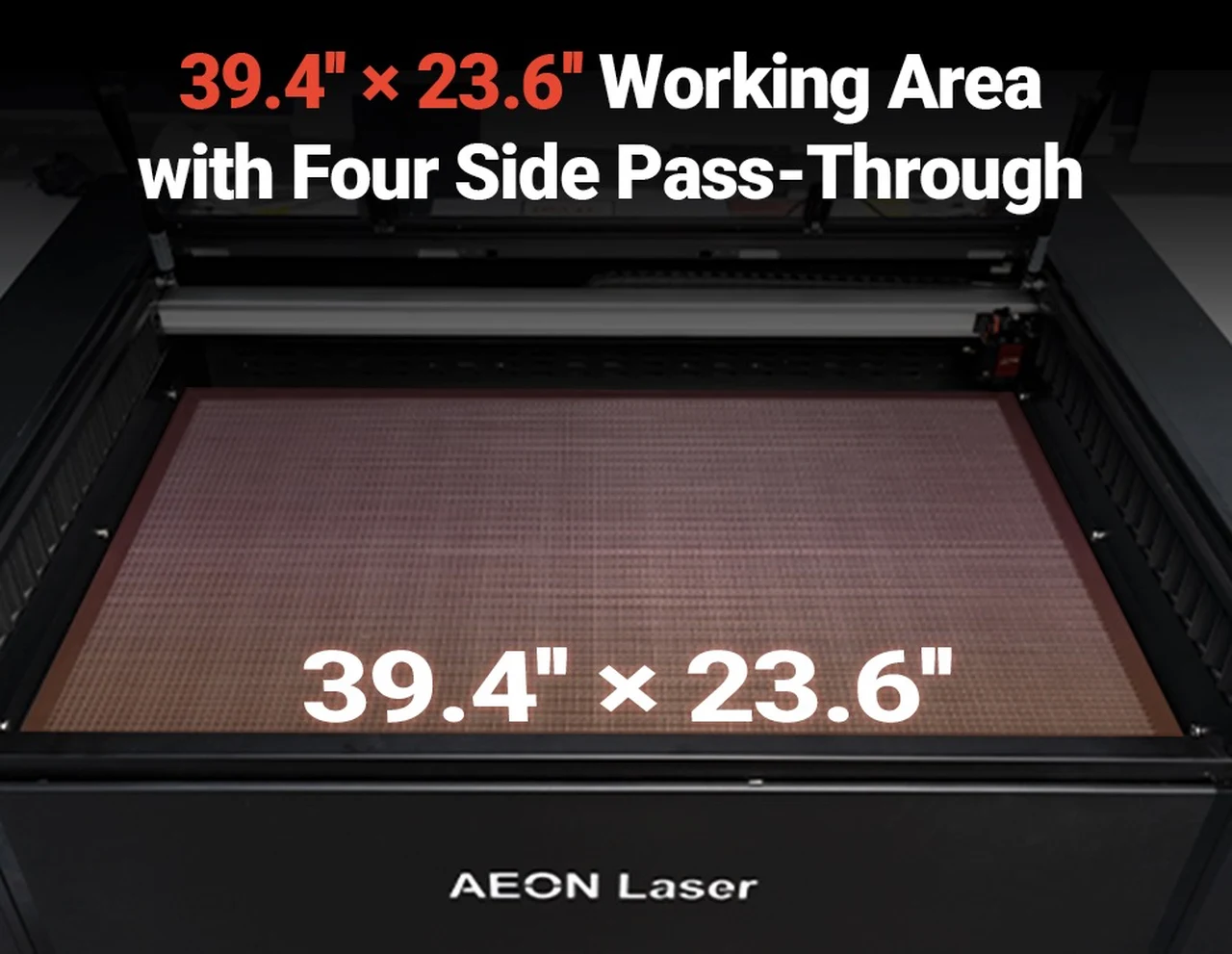 MIRA X CO2 Laser Work Area