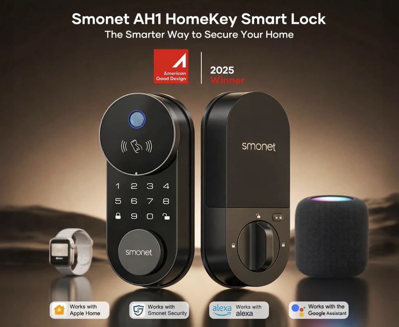 SMONET AH1 smart lock 2026