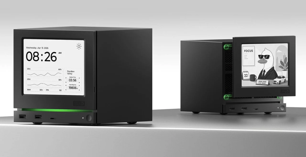 Steam Machine E-Ink Screen JAUX