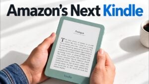 Front view of the leaked 12th generation Amazon Kindle.
