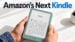 Front view of the leaked 12th generation Amazon Kindle.