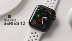 Render of the rumored Apple Watch Series 12 design.