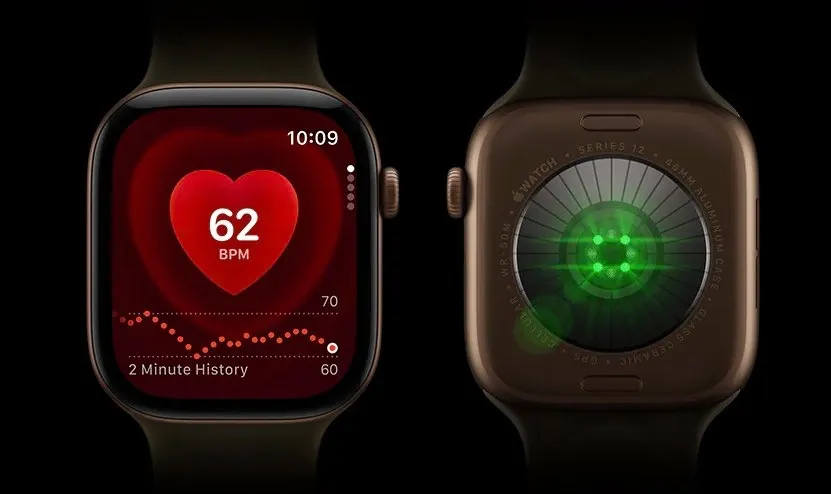 The pearl white ceramic model of the Apple Watch Series 12
