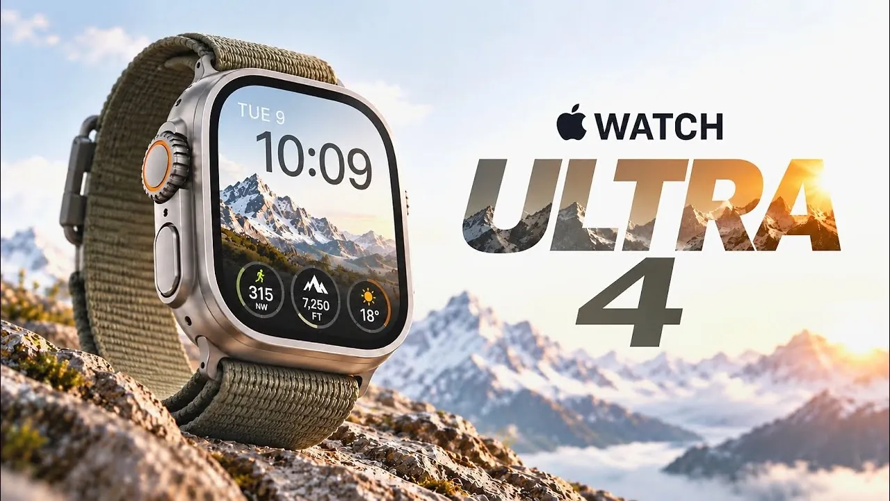 The health tracking application showing blood pressure statistics on a smartwatch.