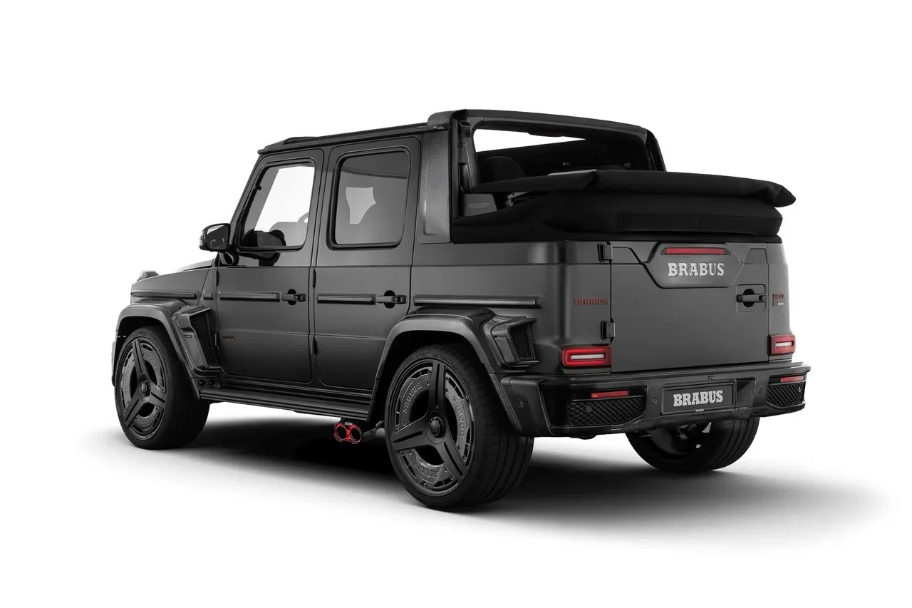 BRABUS 900 ROCKET EDITION CABRIO Delivers 900 Hp from V8 image 5
