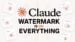A digital magnifying glass inspecting a block of text generated by Claude AI.