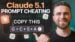 A comparison of a poorly written overprompt and a concise, optimized Claude prompt.