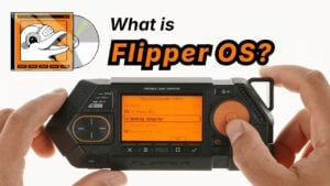 The main user interface of the Flipper OS operating system.