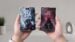 Side by side comparison of the rumored iPhone Fold Ultra and Galaxy Z Fold 8