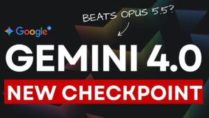Side by side comparison of Gemini 4 Pro and Opus 5.5 outputs