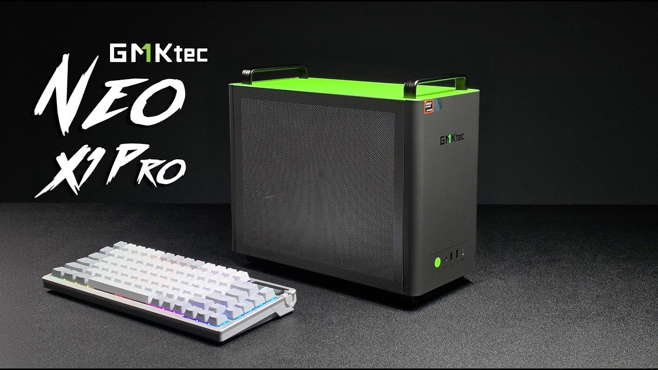 GMKtec NEO X1 Pro: mini PC with Ryzen 9 9955HX3D and RTX 5070