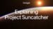 A conceptual rendering of a Google Project Suncatcher satellite in orbit.