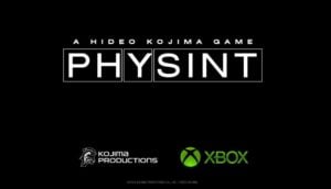 Hideo Kojima speaking at a gaming event.