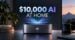 A developer configuring an open-source AI model on a home computer