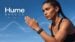 Person wearing the Hume Band 2.0 on their wrist.