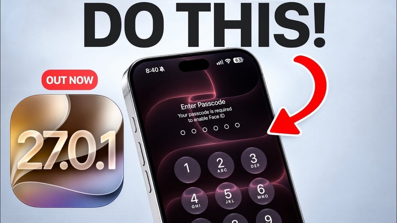 Apple releases critical iOS 27.0.1 update for iPhone 18 Pro and Pro Max, fixing Face ID, camera, and touchscreen bugs; users urged to install immediately