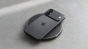 A concept render of the upcoming Apple iPhone 18.