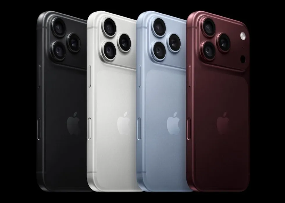 The iPhone 18 Pro Max displaying the redesigned Dynamic Island.