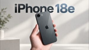 Concept render of the rumored Apple iPhone 18e