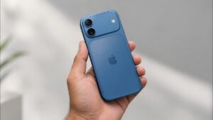 Concept render of a standard iPhone 18 design