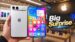 Concept render of an unfolding Apple iPhone smartphone.