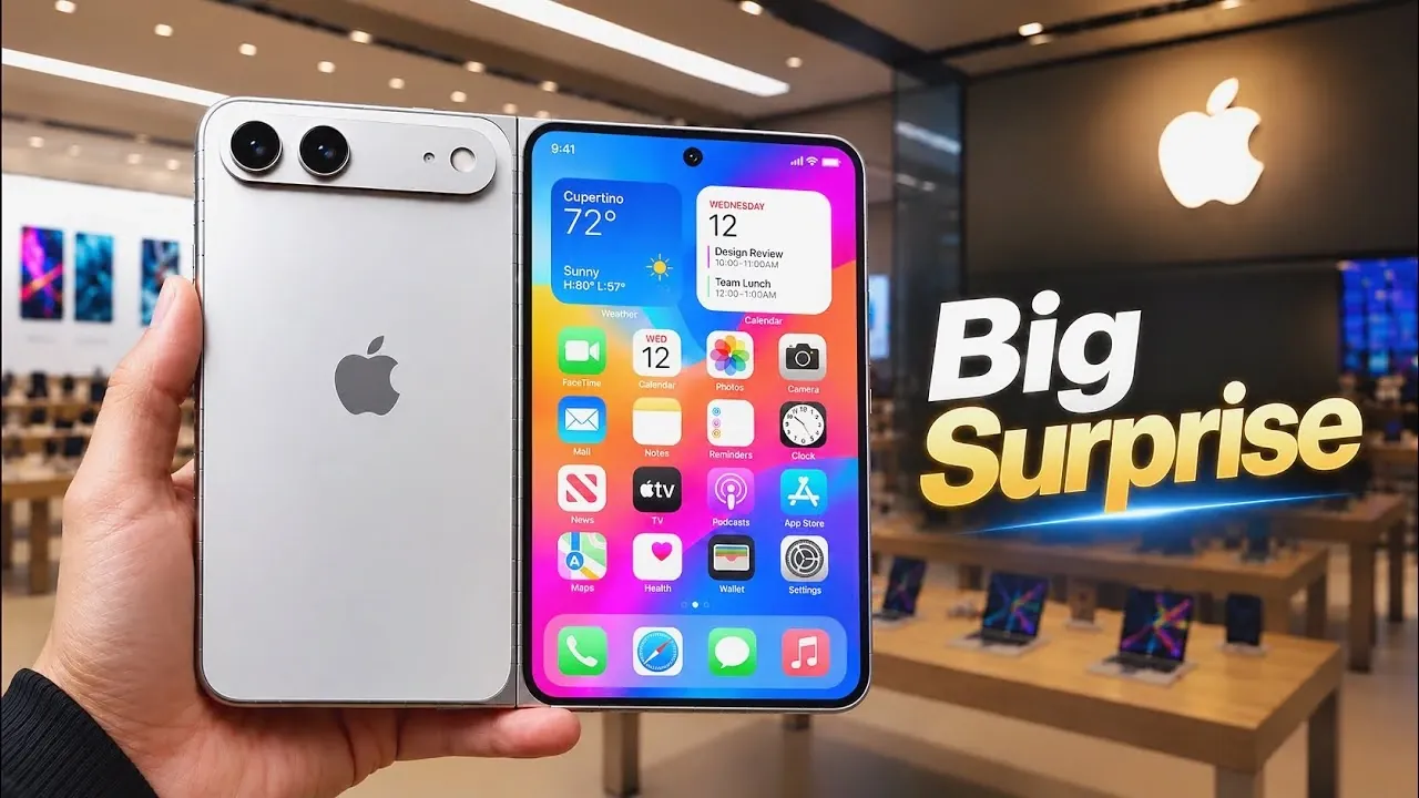 Pricing chart for the rumoured iPhone Fold storage models.