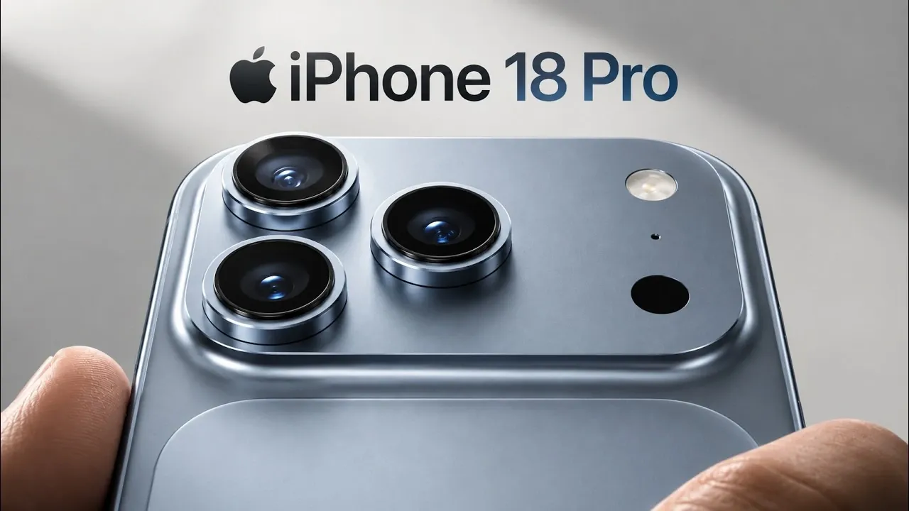 A mockup of the expected foldable iPhone Ultra model.