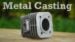 The lost PLA investment casting process using plaster and sand molds.