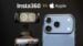 Side by side comparison of the Insta360 Luna Ultra and iPhone 17 Pro.