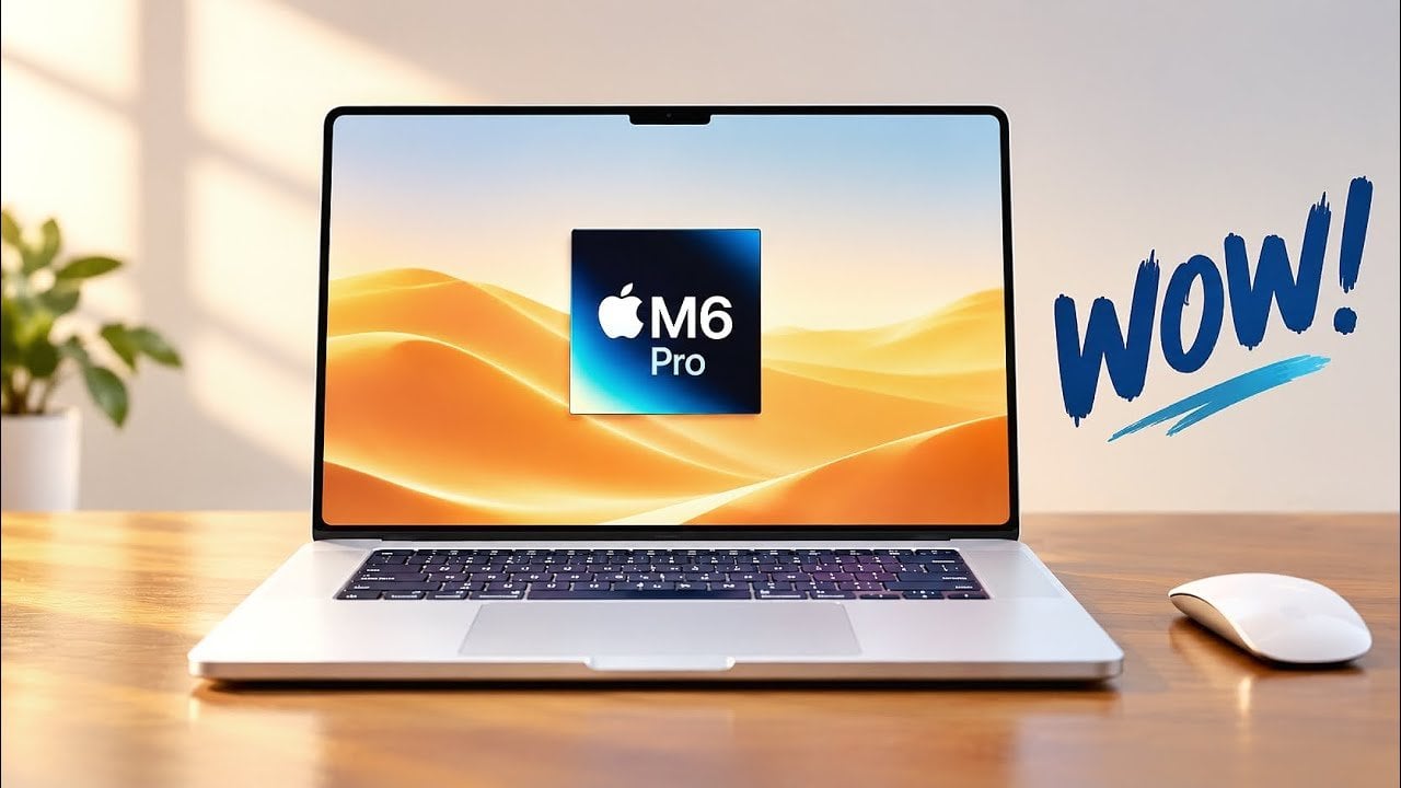 Утечка: M6 MacBook Pro на 2-нм чипе выйдет осенью