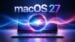 The new Siri interface activated on a macOS 27 desktop.
