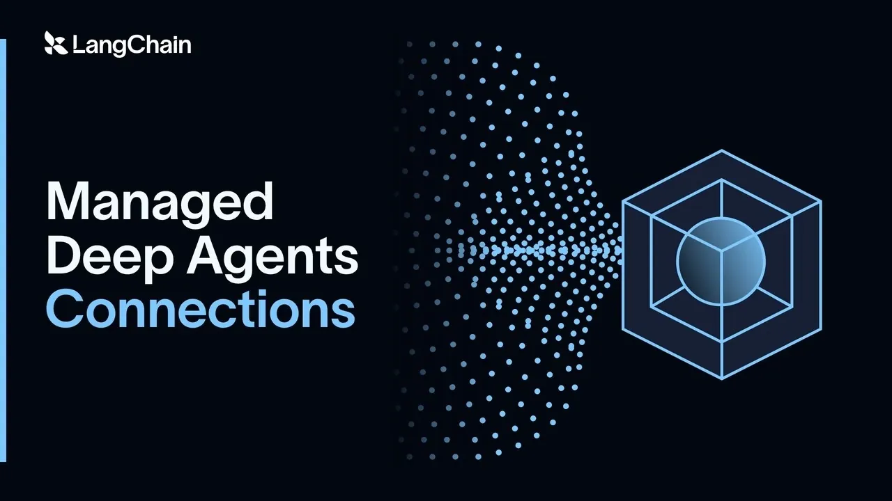 Code snippet showing LangChain Connections setup