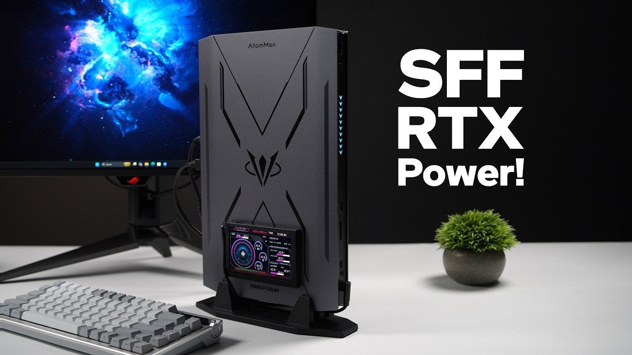 Minisforum AtomMan G7 Pro: мини-ПК с i9-14900HX и RTX 5070
