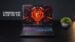 Front view of the MSI Crosshair A16 HX gaming laptop with the screen open