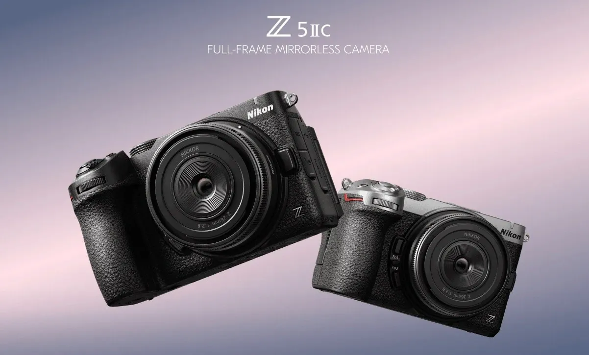 The lightweight magnesium alloy body of the Nikon Z5IIC.