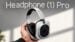 Leaked render of the Nothing Headphone 1 Pro showing the transparent ear cup design.