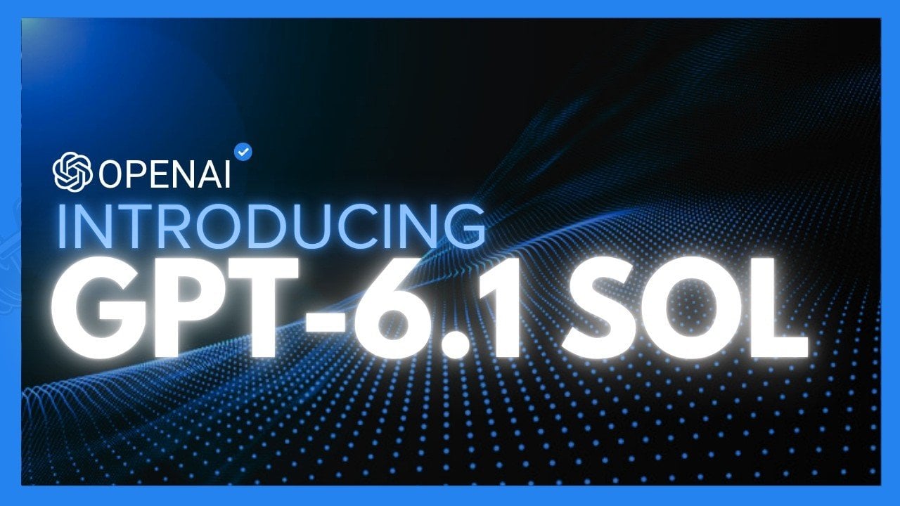 OpenAI presentation slide showing GPT-6.1 Soul pricing.