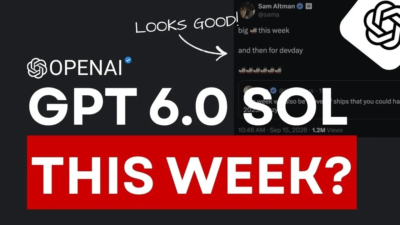 The OpenAI logo displayed against a dark digital background