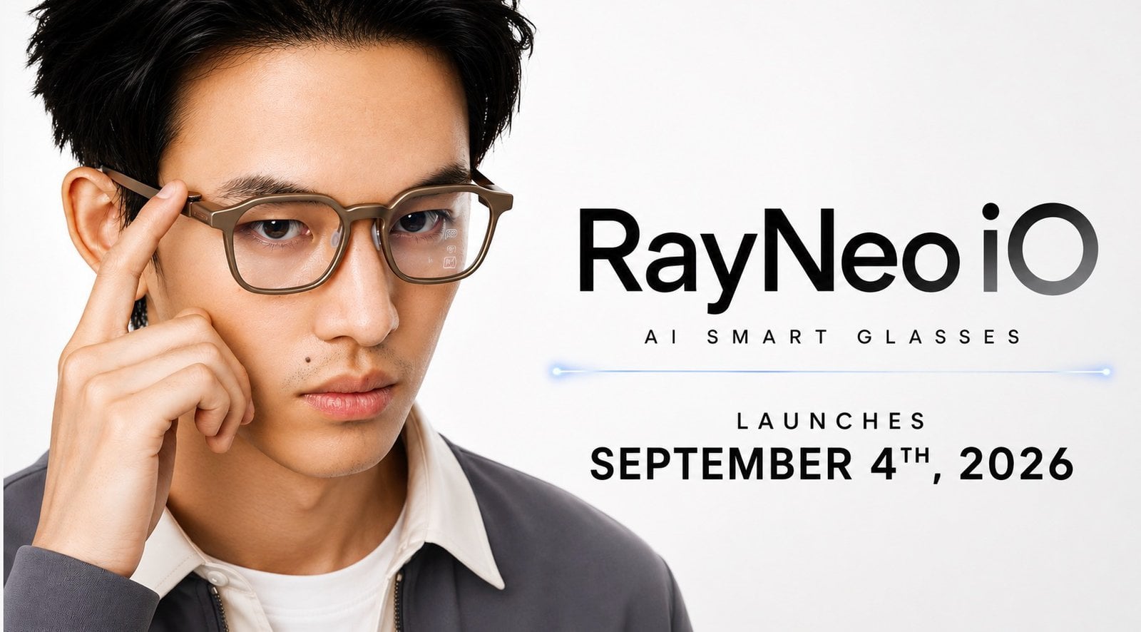 RayNeo iO AI Smart Glasses Tested: Officially Launch Sept 4th 2026