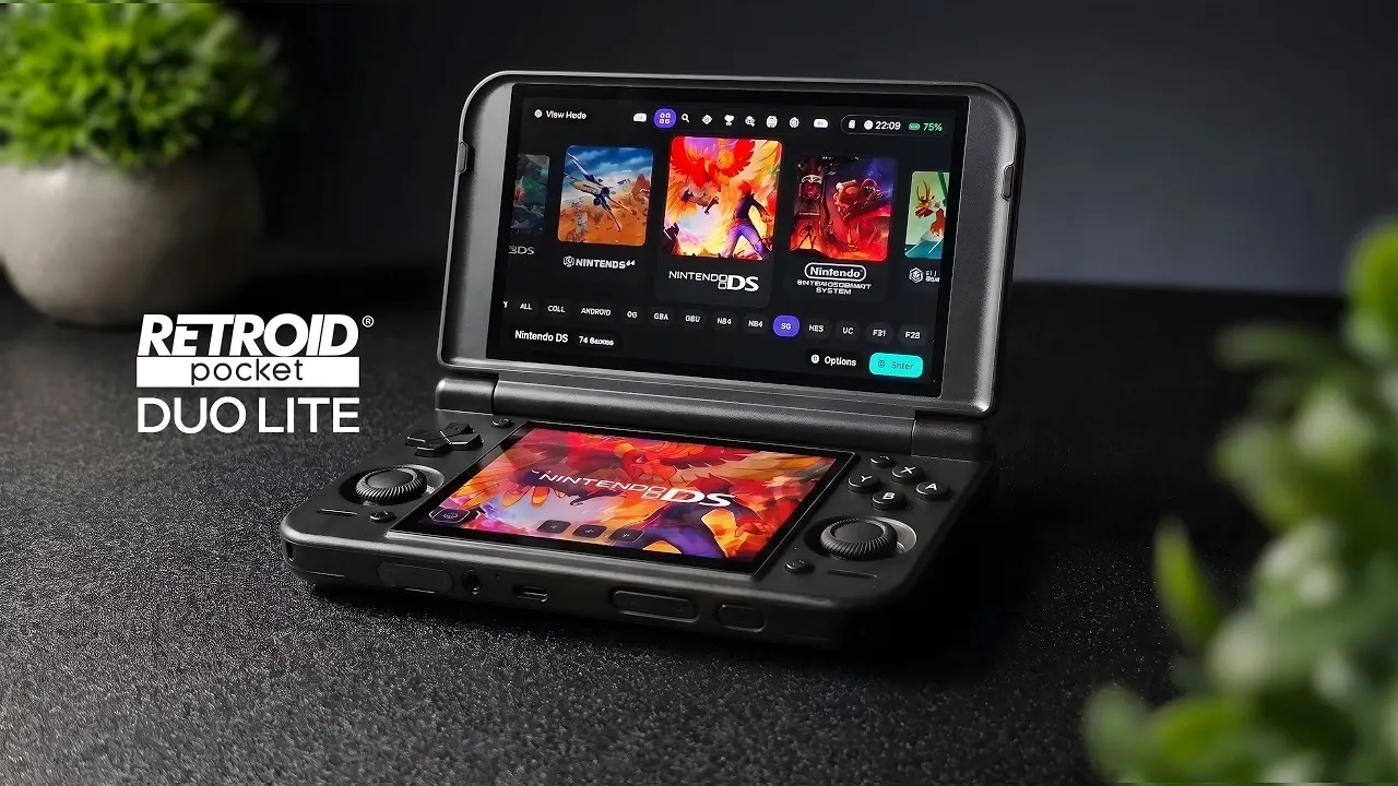 A classic Nintendo DS game running on the top and bottom IPS displays.