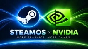 Nvidia graphics card running in a Linux gaming PC setup