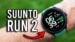 Suunto Run 2 smartwatch showing the default watch face