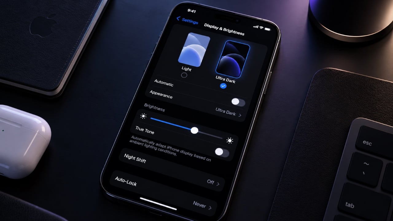 Ultra Dark Mode