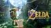 Link riding Epona in the updated Ocarina of Time environment.