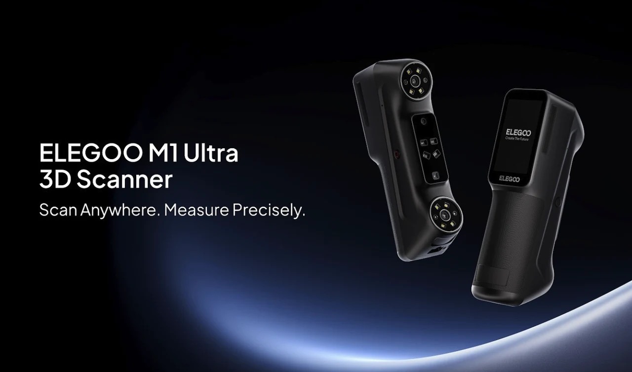 The Elegoo M1 Ultra 3D scanner product shot