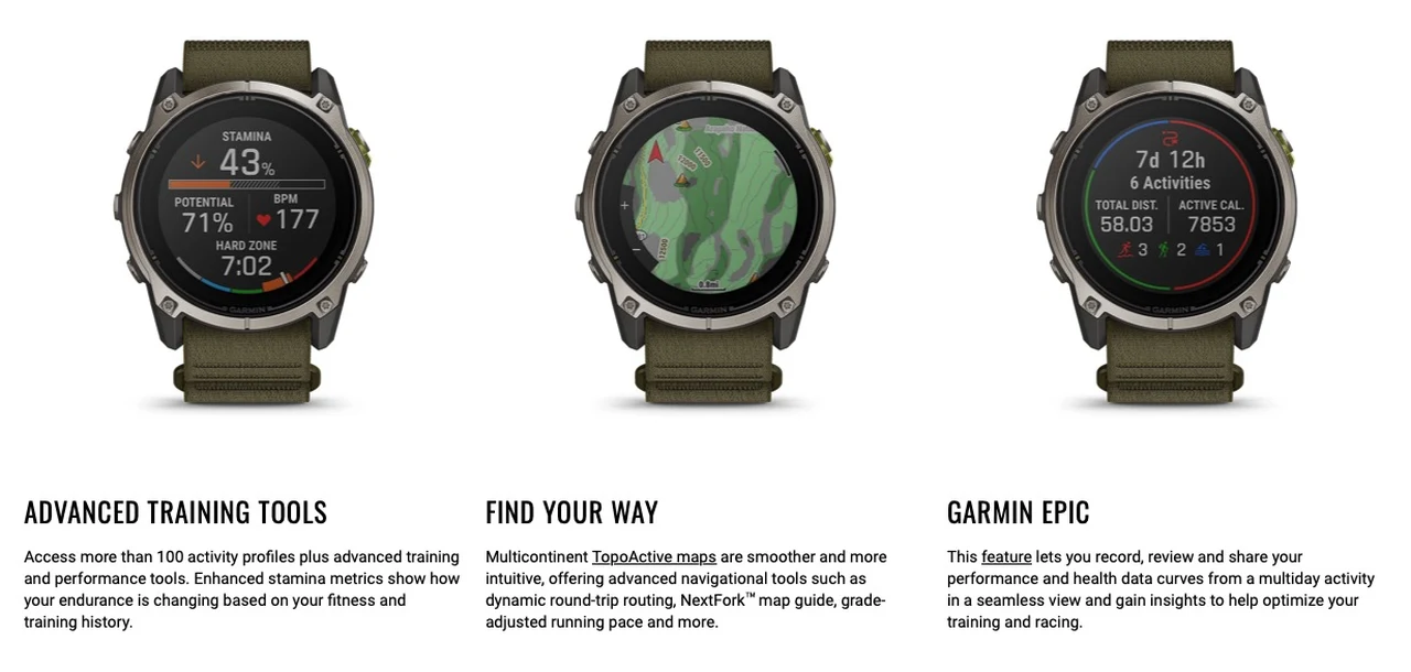 A lightweight design with a rugged titanium bezel